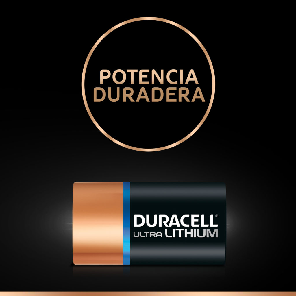 Pilas especiales Duracell de litio High Power para fotografía CR-V3 de 6V-potencia duradera