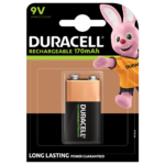 Duracell rechargeable 9V-170mAh paquete