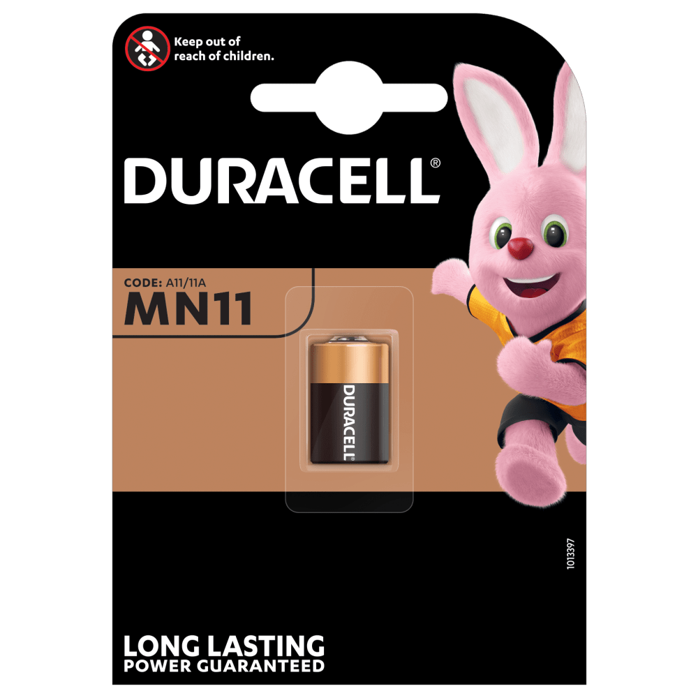 Pilas especiales Duracell alcalinas MN11 de 6V paquete