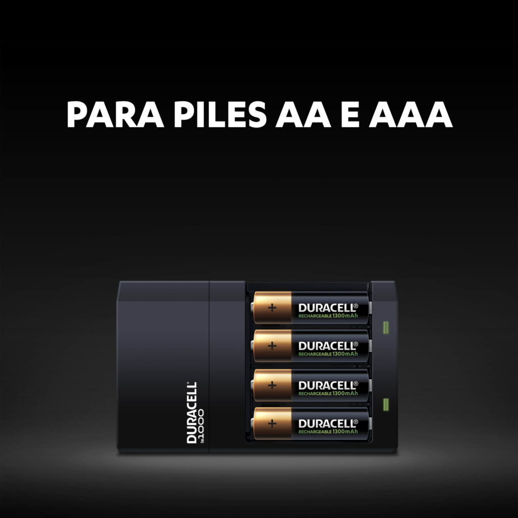 Duracell recargables las pilas AA como las AAA