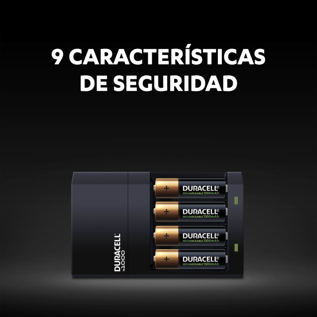 Duracell cargador para pilas AA e AAA