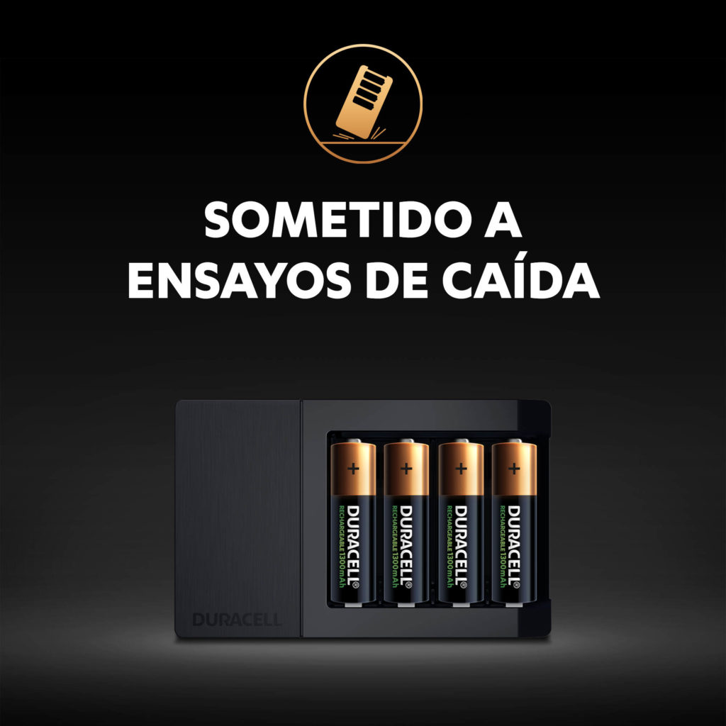 El cargador de pilas Duracell en 15 minutos