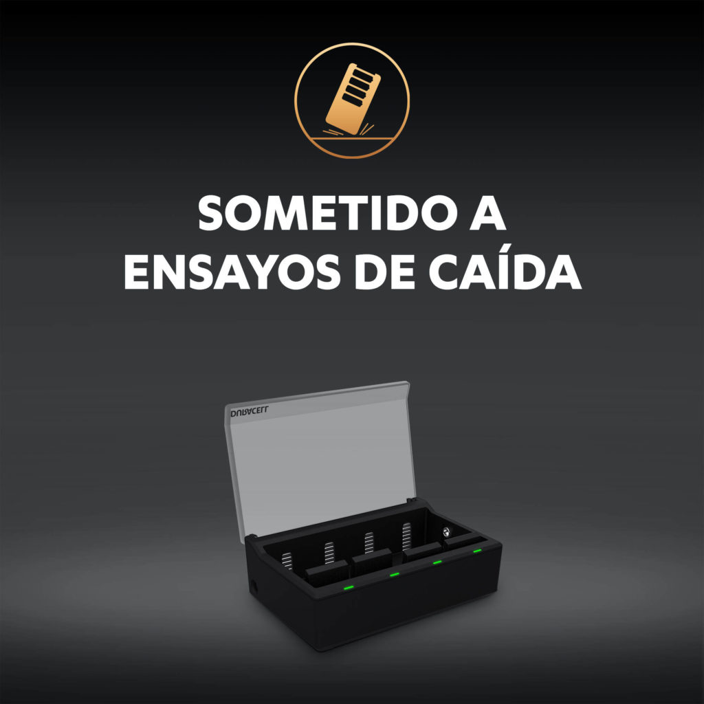 Duracell cargador de pilas en 1 hora