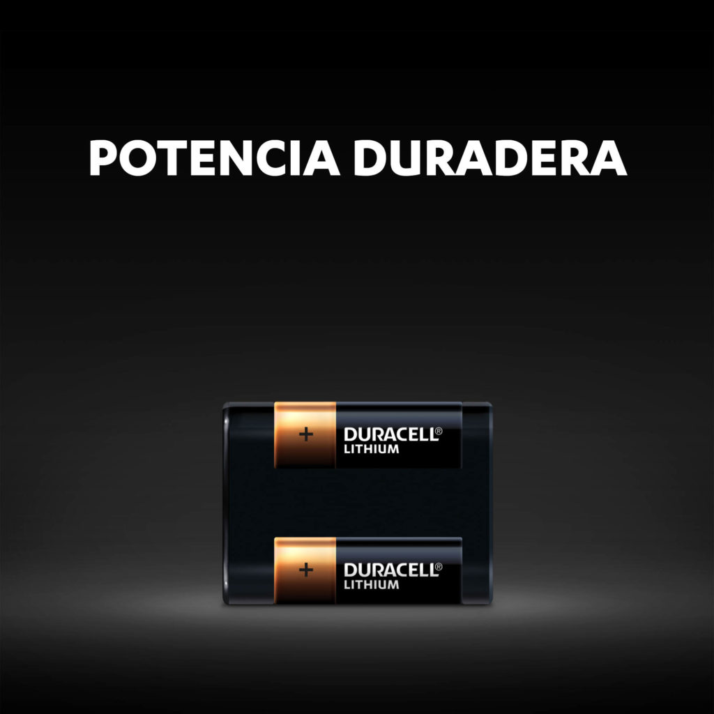 Pilas especiales Duracell de litio High Power para fotografía de 6V-larga duración garantizada