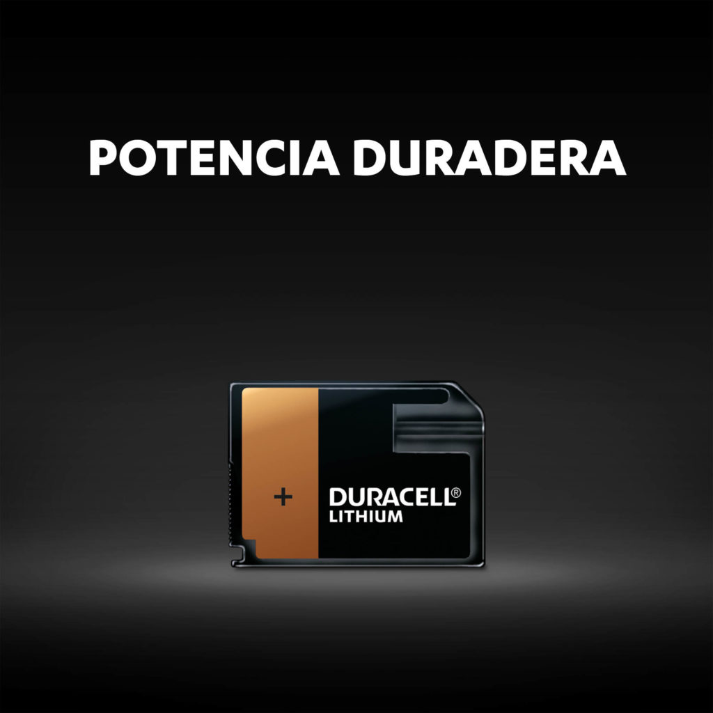 Pilas especiales Duracell alcalinas J de 6V-larga duración garantizada