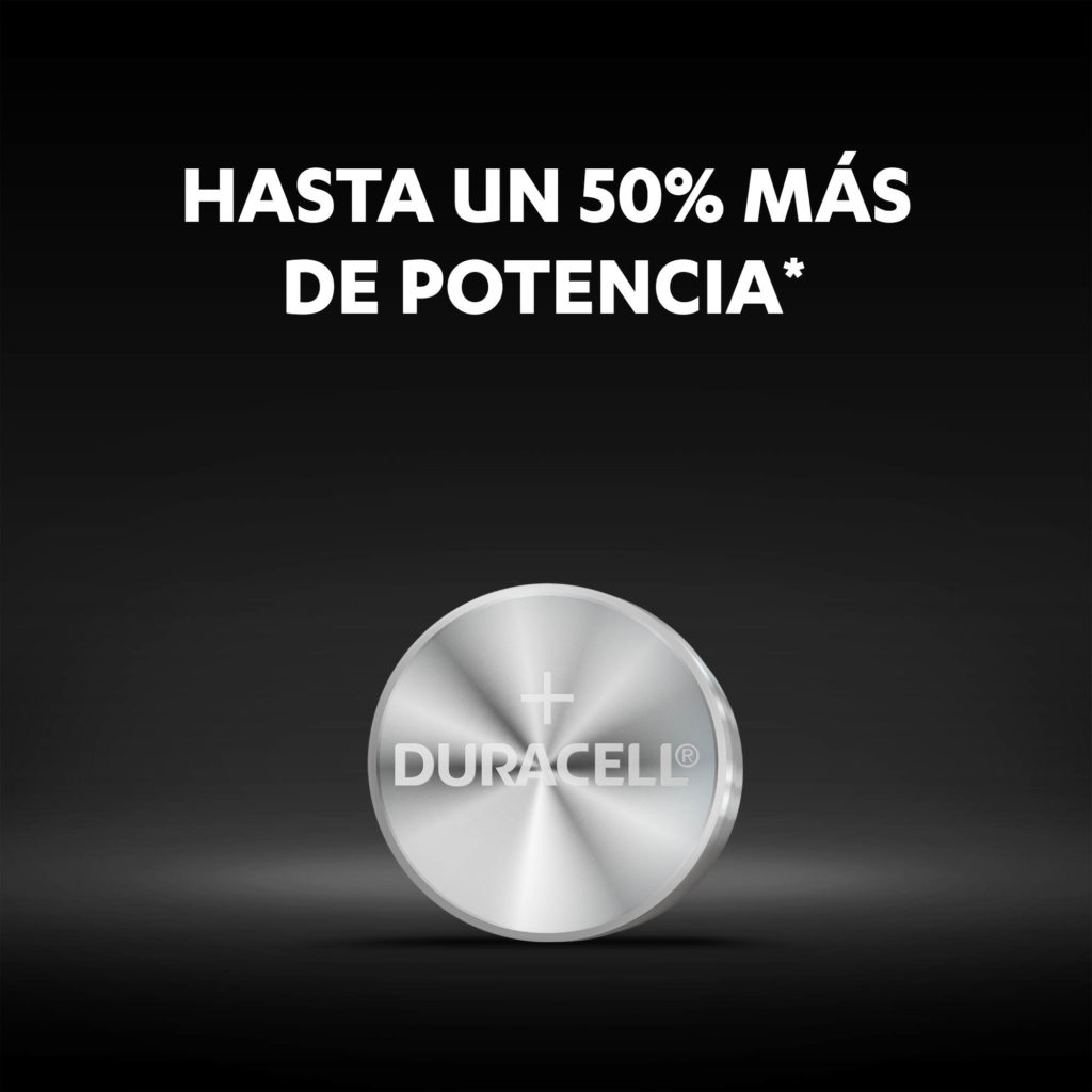 Pilas alcalinas especiales Duracell de botón LR44 de 1,5 V