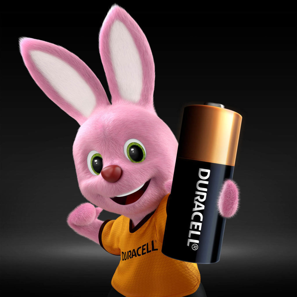 Bunny presenta Pilas especiales Duracell alcalinas MN21 de 12V